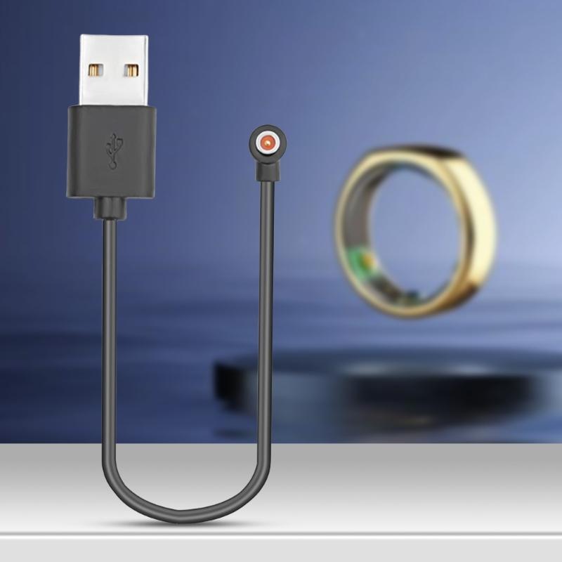 USB Charging Cable 4mm Magnetic Connector for Intelligent Rings Wearable Devices And Beauty Instrument Home Office Use