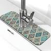 Badezimmerarmatur Ablass- und Wasserabsorptionsmatte für Waschbecken und Arbeitsplatten