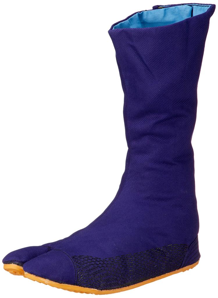 Co-cos Nobuoka Power Underground Work Tabi, Sewn-in Type, 12-Piece Kohaze, for High-Altitude Work, Navy, 24.5 Cm