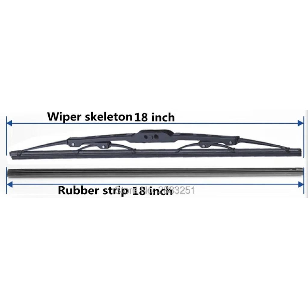 1x Wiper Blade Rubber Strip For Mazda Wipers Refill Accessories