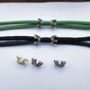 Brass Material EDC Paracor Beads DIY Accessories Lanyard Pendants Paracord Woven Beads  Camping
