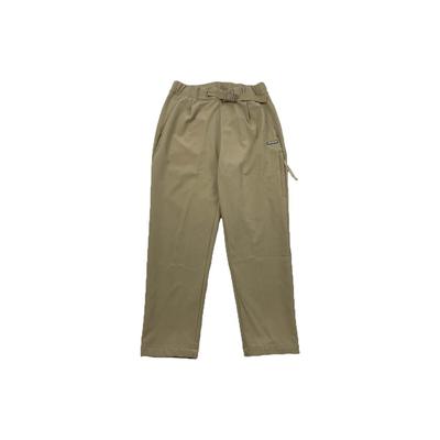 Li Ning Anti-Five Series Solid Color Loose Fleece Casual Pants Men Bottoms Khaki AKXR593-2
