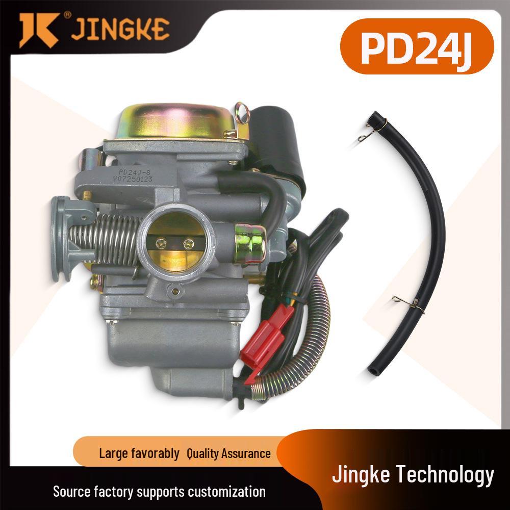 

GY6 PD24J Carburetor for 125CC/150CC Four-Stroke ATVs, Go-Karts, and Motorcycles Other