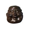 Sběratelské předměty Čínské Ručně Vyřezávané Dřevěné Sošky Buddhova Hlavy se Čtyřmi Obličeji