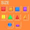 Translucent Kid Montessori Toy Creative Sensory Learning Toy Montessori Table Toys  Home Playroom