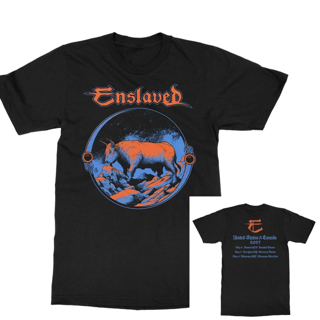Enslaved Utgard Leisure Tshirt Luxury Brand for Men and Women Top 2026 New Band