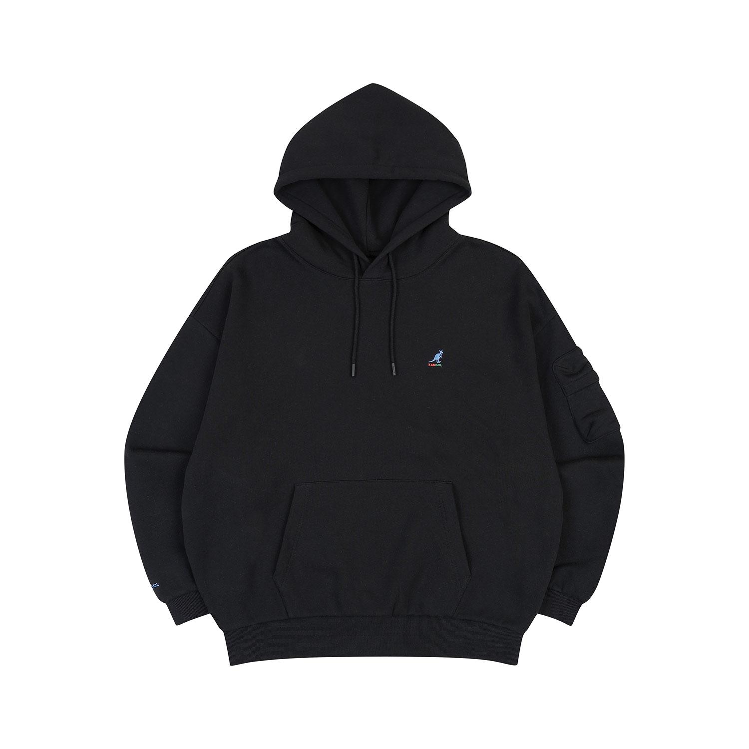 Kangol Kngl Pocket Hoodie 5147 Black Black/Xl