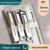 5-Piece Portable Nail Clipper Set: Large Clippers & Manicure Tools for Home Use