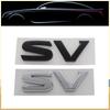 3D Premium SV S V Letters for UK Japan Japanese SUV Off Road Car Engine Hood Fender Trunk Tail Rear Decal Emblem Badge Sticker