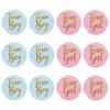 12/24 Piezas Pines de Botón Equipo Niño Niña Revelación de Género Insignias de Hoja de Lata Regalo para Invitados Suministros para Fiesta de Revelación de Género Decoración para Baby Shower