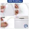 Toilet Seat Bumpers Toilet Seat Sticking Buffer Attachment Home Accessories Toilet Seat Bumpers For Home Hotel Dormitory School