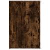 Smoke Oak Desk 100 x 49 x 75 cm Particleboard