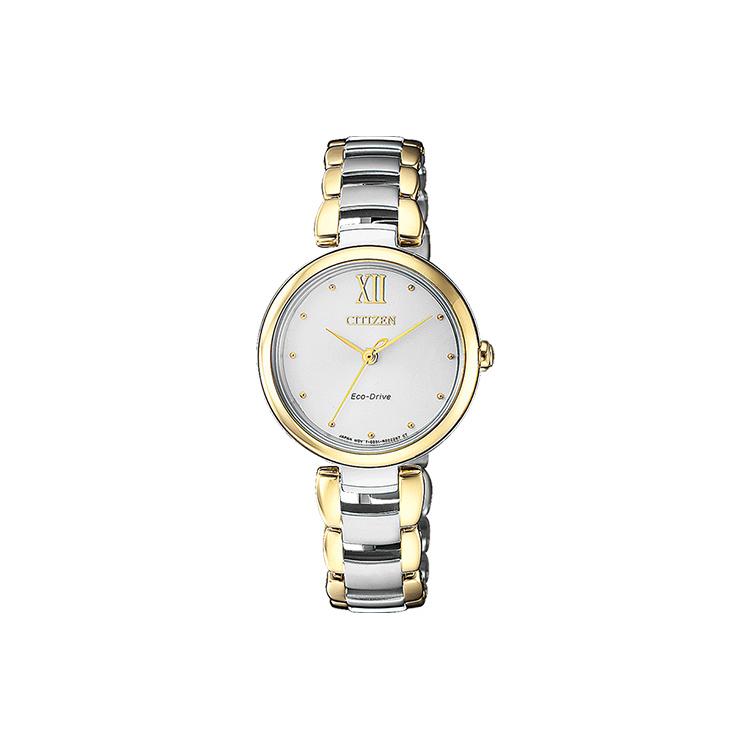 

CITIZEN Ecology Drive Collection 50m Water Resistant Light Powered Quartz Movement Stainless Steel Strap EM0534-80A