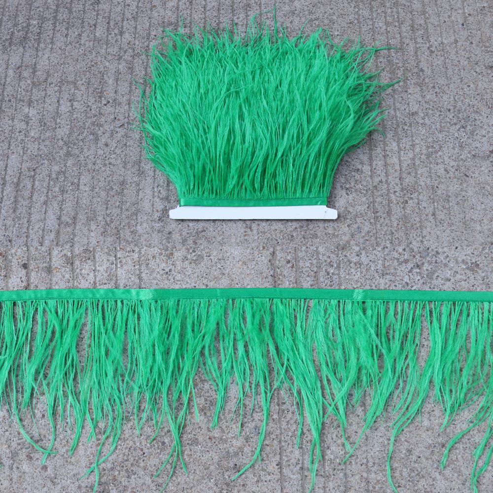 Thickened Encryption Ostrich Hair Cloth Edge 10-15Cm Feather Clothing Skirt Accessories