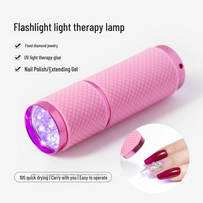 Mini UV lampa na fototerapii nehtů – Přenosné světlo pro vytvrzování gel laku