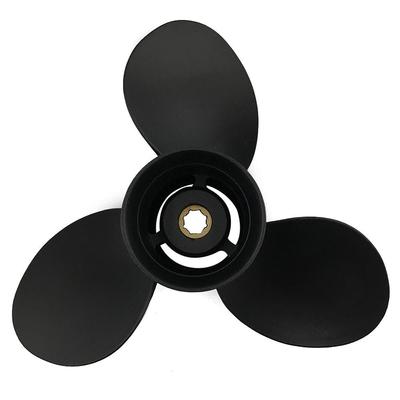 Bootspropeller 9x9 Passend für Mercury Außenbordmotor 9,9 PS-15 PS 3 Blätter Aluminium 8 Zähne OEM-NR: 48-828156A12