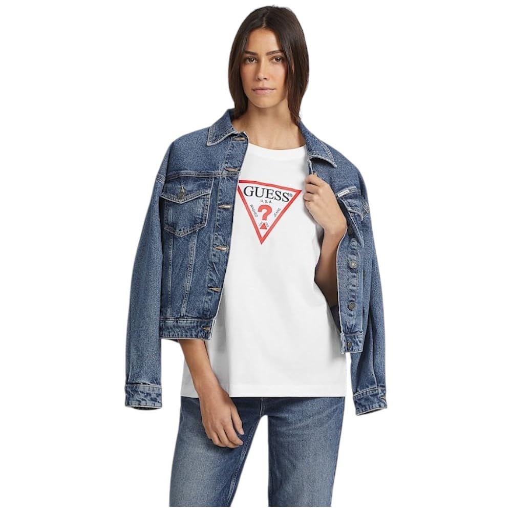 Guess Jeans SS CN Boxy Iconic Tee
