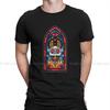 Cult Of The Lamb Goat Game Stained Glass 100 Cotton T Shirt Harajuku Homme Unisexs Tee Shirt Oneck Unisex Clothes