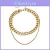 Elegant Geometric Style Women's Necklace Fashionable Alloy Snake Chain Jewelry For Every Occasion
