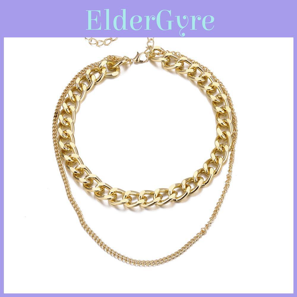Elegant Geometric Style Women's Necklace Fashionable Alloy Snake Chain Jewelry For Every Occasion