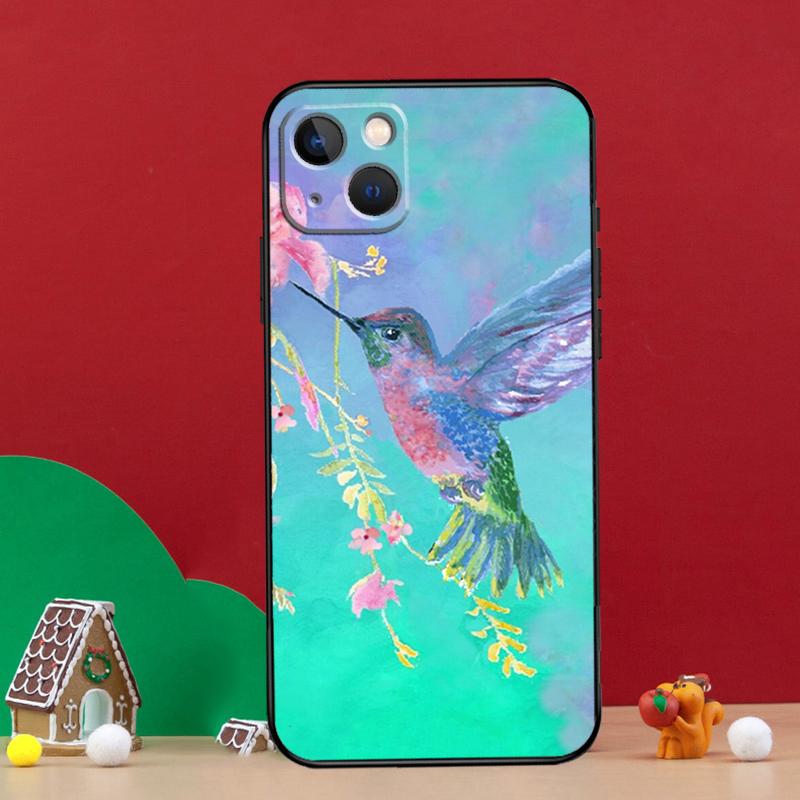 Hummingbird Case For iPhone 15 12 14 Pro Max 11 13 Mini Plus XR X XS Max Phone Back Cover