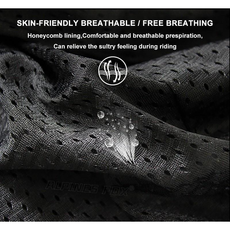 Mens Motorcycle Riding Jacket With Armor Protection Breathable Motorbike Gear Off-Road Street Use