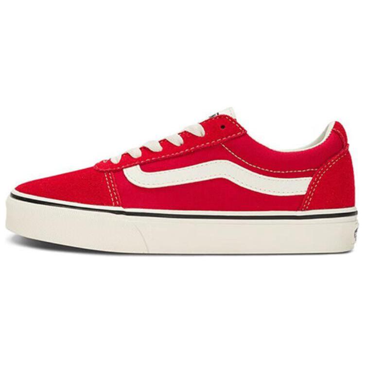 

New Vans Ward Red White Women s VN0A3IUNBOP 38
