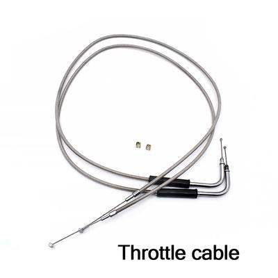 42inch Weaving Steel Wires Throttle Cable Case for Harley Davidson Sportster XL1200 883 Dyna Road King Electra Glide Accessories