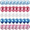 Gender Reveal Balloons Pink Blue Metal Latex Confetti Balloon Boy or Girl Globos Birthday New Year Party Baby Shower Decorations 5