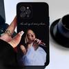 Singer T-TINI M-Martina Stoessel Phone Case For IPhone 17 Air 16 15 14 Plus 13 12 Mini 11 Pro Max Black Cover