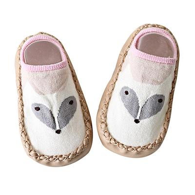 Mom's Care Heart Face Animal Socken Schuhe Socken, koreanische Babyprodukte
