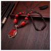 Landie Yunnan Tibetan Ethnic Style Bohemian Necklace Bead String Performance Pendant Accessories