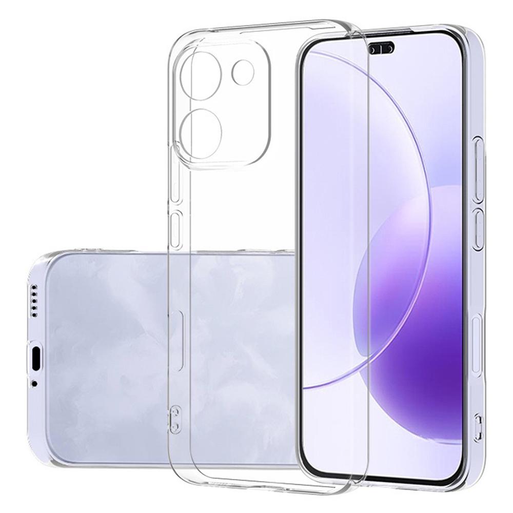 For Honor X70i Back Cover Ultra Thin Flexible TPU Clear Phone Case