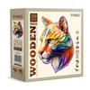 Wooden Puzzle - WOODEN CITY - GAUDY COUGAR - 165 Pieces - 10 Years and Up - Animals Theme
