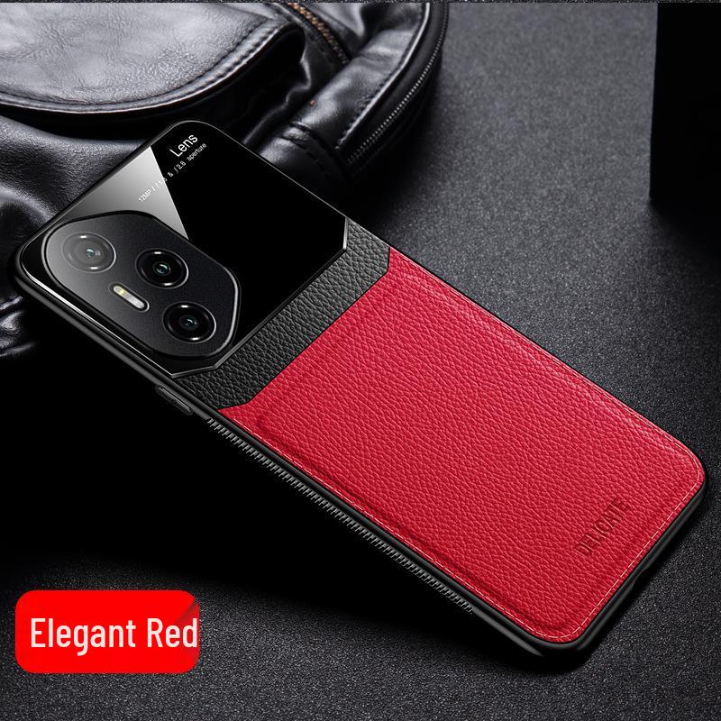 Honor 500Pro Magic8 Color Block Leather Texture X70i Full Coverage Business Play9T Phone Case
