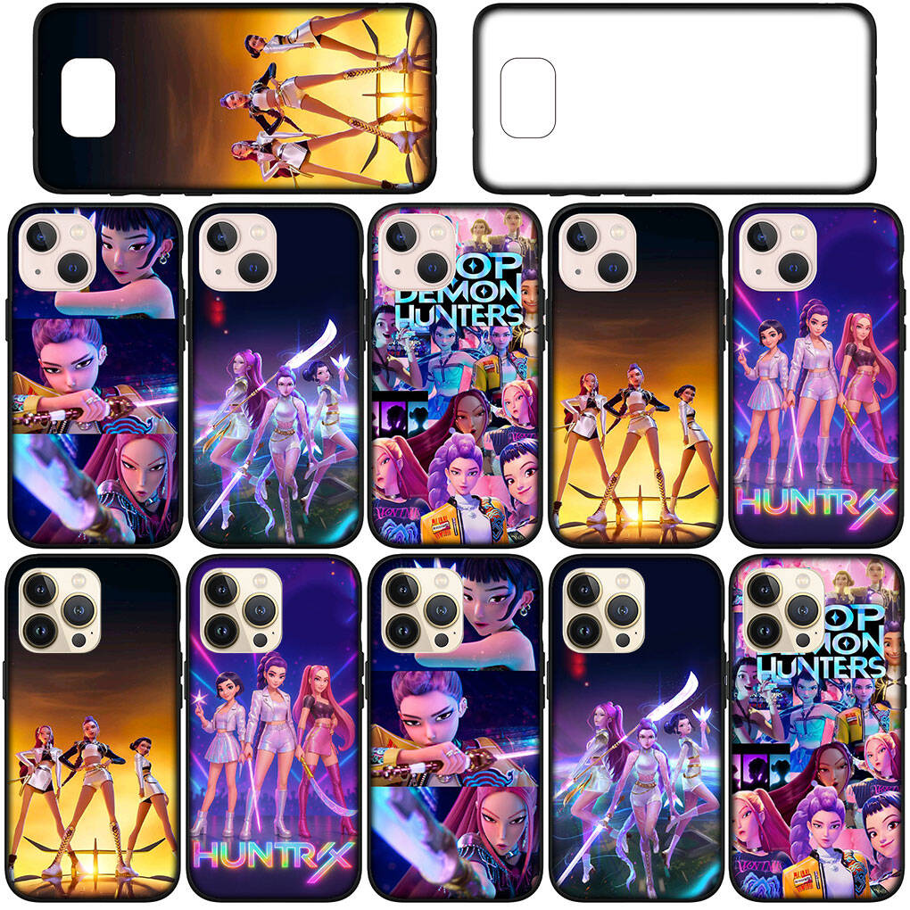 Für Samsung Galaxy S25 S24 S23 S22 Ultra FE Plus A17 A37 A57 A56 A55 A06 A16 A15 A36 A26 A35 A05 A25 A54 A34 Hülle Rumi Zoey KPop Dämon X Jäger Mira