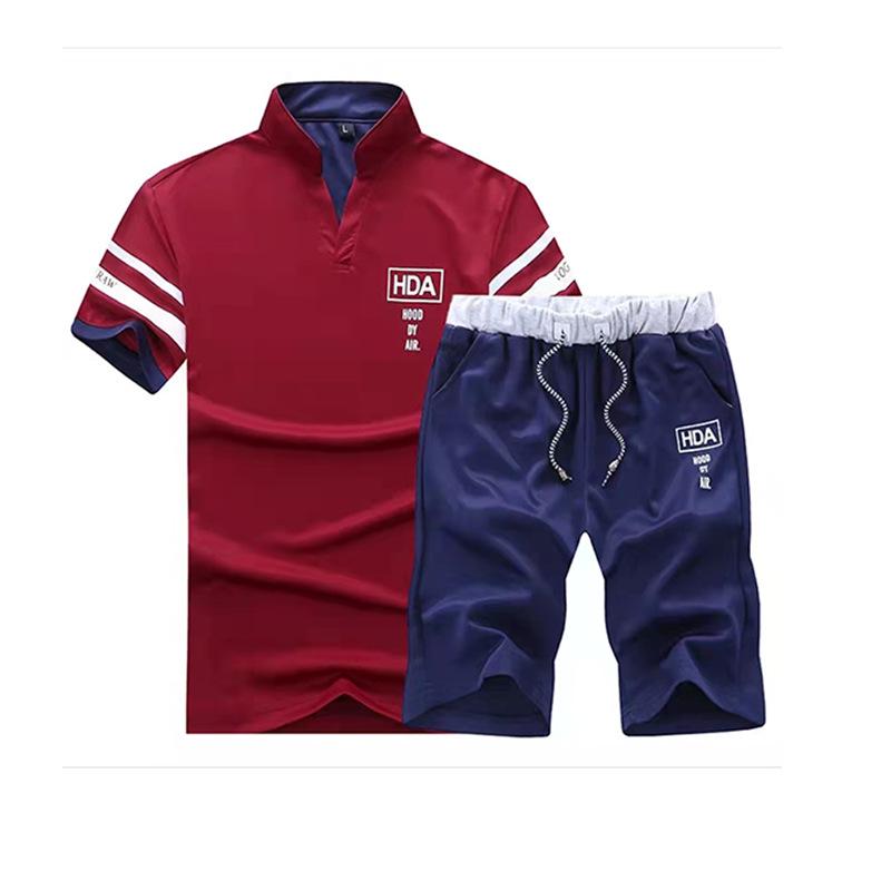 Men's Fleece-Lined Casual Hoodie & Pants Two-Piece Set