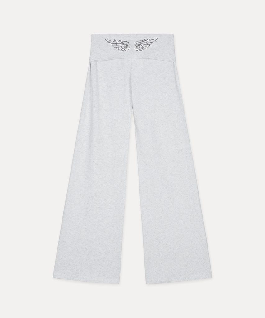Pantaloni a polsino con ali Seobdyudeu (Grigio Perla Melange) (Grigio Perla Melange)