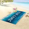 1 Stück Personalisierbares Strandtuch mit Namen Mikrofaser Schnelltrocknendes Handtuch Strand Pool Saugfähiges Badetuch Anti-Sand Baby Große Größe Benutzerdefiniert