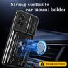 For Motorola Moto G55 5G Case PC+TPU Kickstand Phone Back Cover with Camera Slider
