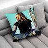 A-Avril L-Lavigne Canadian Singer Throw Pillow Case For 45*45Cm 40Cm 55Cm 50Cm 30Cm Square Car Pillowcase Shell