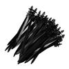New Useful 2018 High Quality Cable Ties 30pcs Push Retainer Self-Locking Strap Ties Zip 14cm Black For Car Mount
