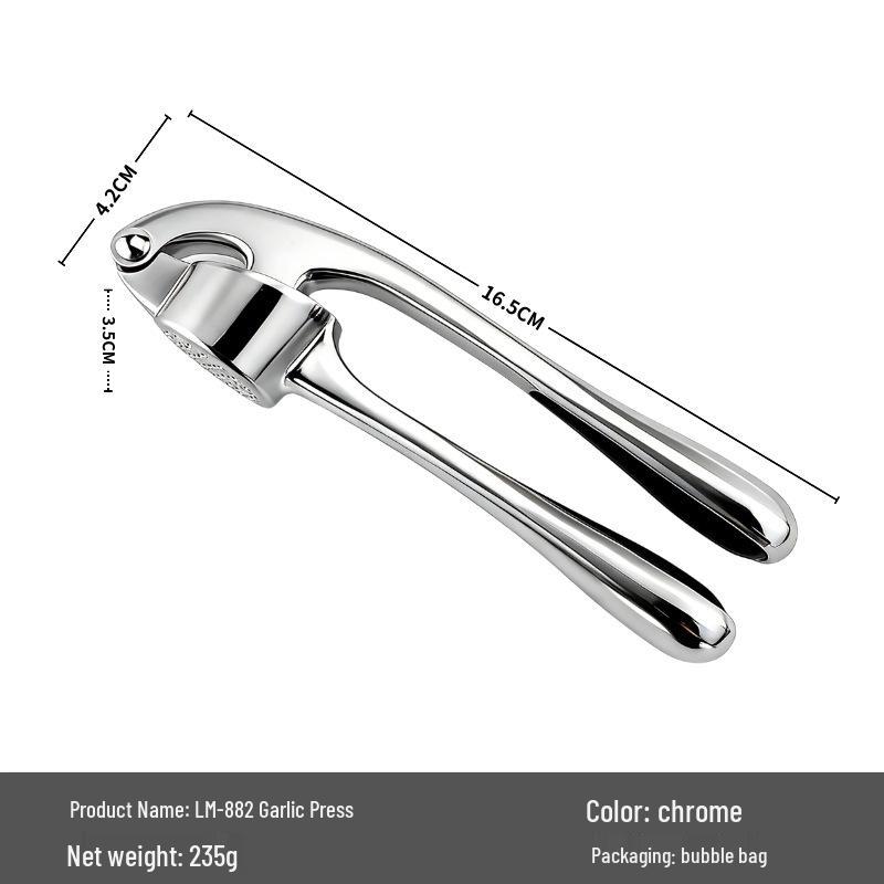 Multifunctional Garlic Mincer & Masher - Household Kitchen Gadget