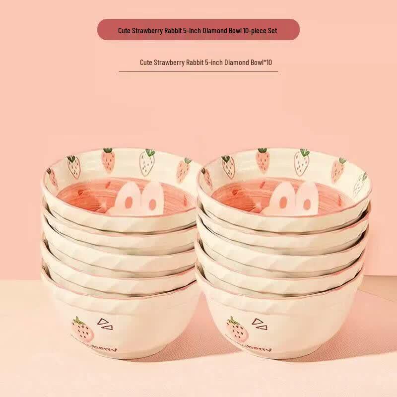 Cute Cartoon Ceramic Dinnerware Set