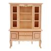 1:12 Scale Dollhouse Miniature Cabinet Wooden Unpainted Miniature Cupboard with Drawers