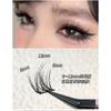 Nreain - Natural Crisscross Cluster False Eyelashes (Various Designs)