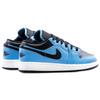 (GS) Air Jordan 1 Low 'University Blue Black' Kids' 553560-403