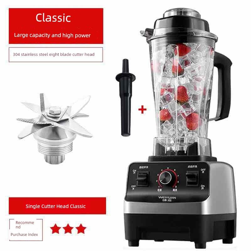 

Weiyuan German Commercial Milk Tea Shop Smoothie Cytoderm Breaking Machine Noble Silver [Classic]]