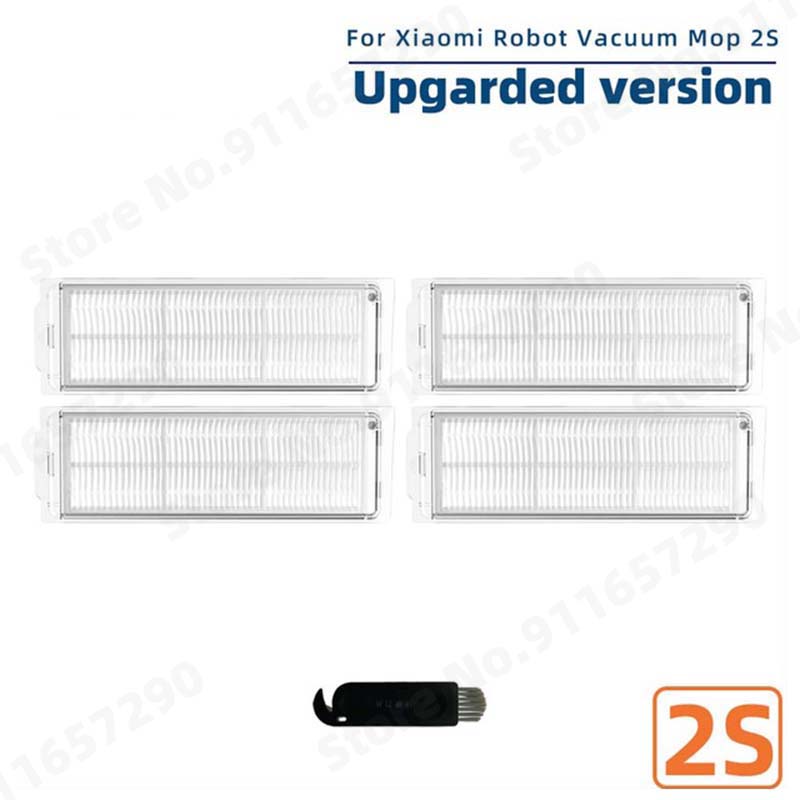 For Xiaomi Mi Robot Vacuum Mop 2S / Mop P / Mop Pro / XMSTJQR2S / STYTJ02YM Replacement Parts Main Side Brush Hepa Filter Mop