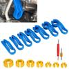 16pcs Efficient Car Air Conditioning Disassembler Corrosion-resistant AC Line Removal Tools  Vehicle